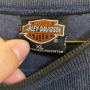 Women’s cropped Harley Davidson tee shirt